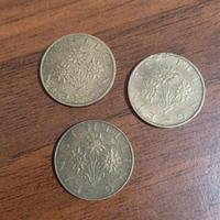 3 monete Schilling scellino austriaco