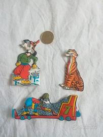Lotto 3 Figurine imbottite anni '70 Mio Locatelli