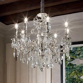 Lampadario cristallo 