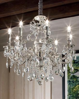 Lampadario cristallo 