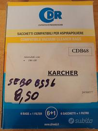 SACCHETTI ASPIRAPOLVERE KARCHER CDB68