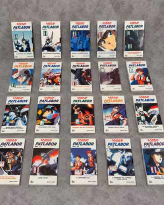 Collezione Patlabor  1-20 SIGILLATI - NUOVI