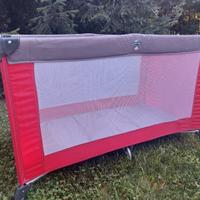 Lettino da campeggio Babideal Kompak + materasso