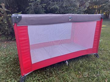 Lettino da campeggio Babideal Kompak + materasso