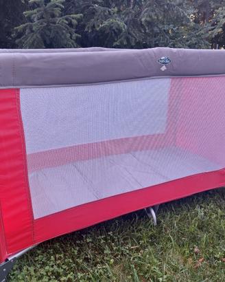 Lettino da campeggio Babideal Kompak + materasso