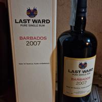 rum Last Ward Barbados 2007 raro 