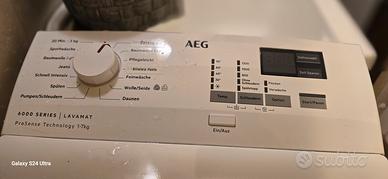 Lavatrice AEG carica dall'alto