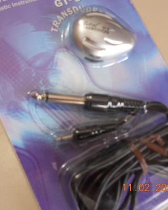 Transducer per chitarra o ukulele