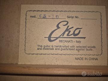 Chitarra Eko CS-10