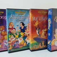 VHS collezione Disney 