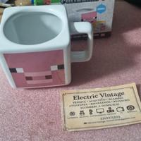K0689NN-Tazza Minecraft Rosa Nuova