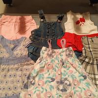 lotto vestiti bambina 6-12 mesi
