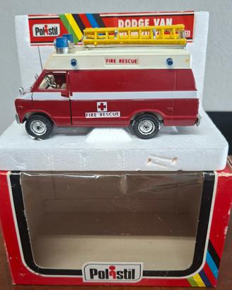 polistil doodge van vigili del fuoco
