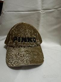 Cappello Pinko raso e paillettes