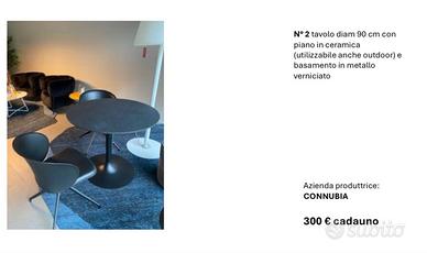 Tavolino anche outdoor