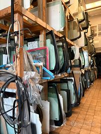 Vetri per automezzi d’epoca dal 65 al 2000