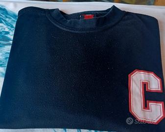 Felpa ragazzo/uomo nera tg 48