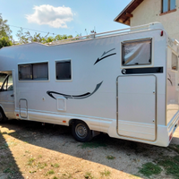 Camper mansardato 6 posti garage