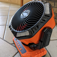 13 pollici ventilatore da campeggio portatile