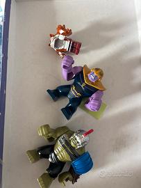 Lego Hulk 76088 +  Lego 76107 Thanos (Big Figure)