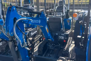 MINIESCAVATORE RIPPA 10Q MOTORE KUBOTA