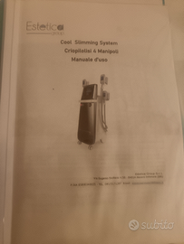 Macchinario Criolipolisi Professionale