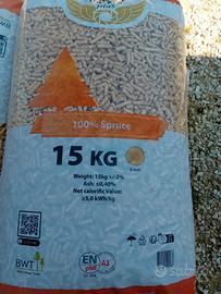 🔥 Pellet di Abete ENplus A1 – Qualità Top a €6,20