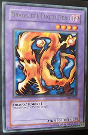 Carte Yugioh-Drago del Fuoco Nero(It,LDD,Rara)