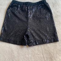 Short con  paillette