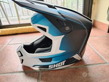 Casco Shot Lite BLUE WHITE - TG L
