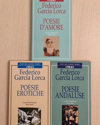 F. Garcia Lorca：POESIE D'AMORE, EROTICHE, ANDALUSE