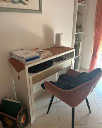 SCRIVANIA CONSOLLE ALLUNGABILE IN LEGNO MONDO CONV