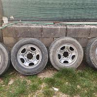 Cerchi in ferro Feroza Jimny Vitara + gomme 