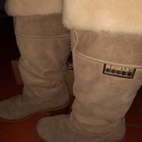 Stivali camoscio doposci Diadora vintage