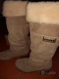 Stivali camoscio doposci Diadora vintage