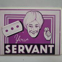 Scatola vintage lamette da barba Your servant 