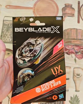 Beyblade x silver wolf  hasbro (con confezione)