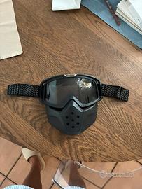 Maschera x casco Shark