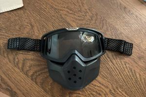 Maschera x casco Shark