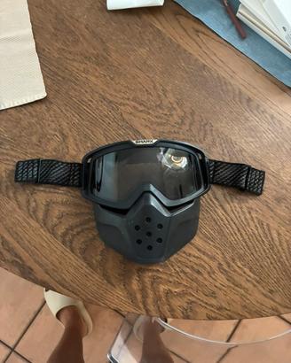 Maschera x casco Shark