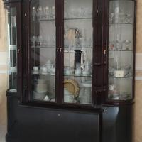 Vetrina antica da salone 