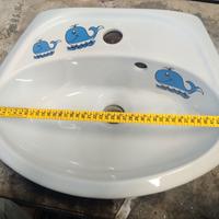 Lavabo in ceramica per bambini