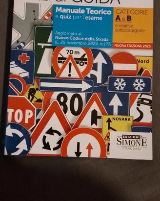 libro preparazione patente di guida a e b 