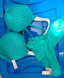 Victoria's  Shine Strap Push-up 36C e slip brasil