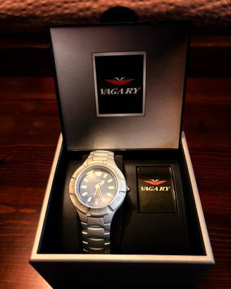 Orologio Vagary  acciaio satinato con scatola