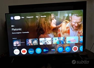 43"pollici Google tv Cecotec, 4k Ultra HD...