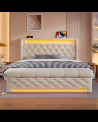 Letto con contenitore