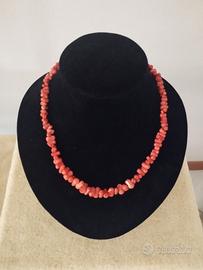 Collana in corallo 