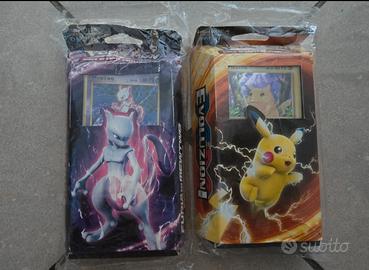 Pokemon Mazzo Evoluzioni XY Mewtwo e Pikachu 