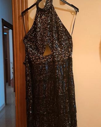 abito brillantinato